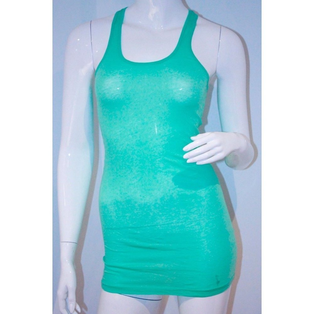 SPLENDID Racer Back Tank Fluorescent Green ( S  )